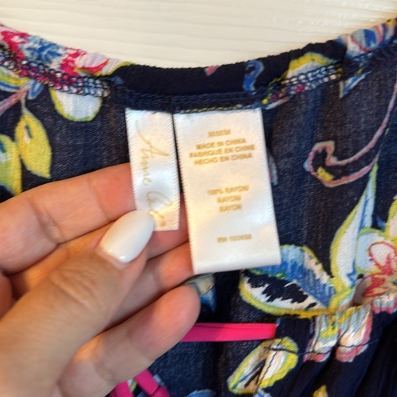 Ann Cole swim Cover Up, Size Med - Picture 3 of 4